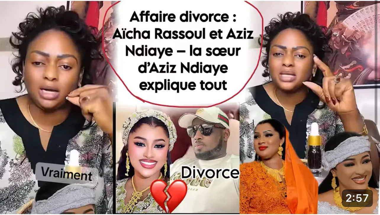 Supposé divorce d&rsquo;Aïcha et Aziz Ndiaye et la vérité sur l&rsquo;abandon du domicile conjugal