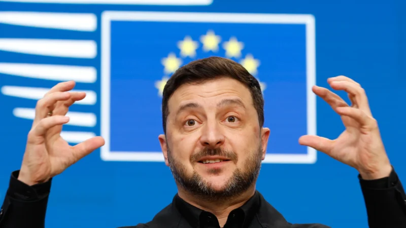 Zelensky salue le nouvel accord de l&rsquo;Union européenne et la somme débloquée pour l&rsquo;effort de guerre ukrainien