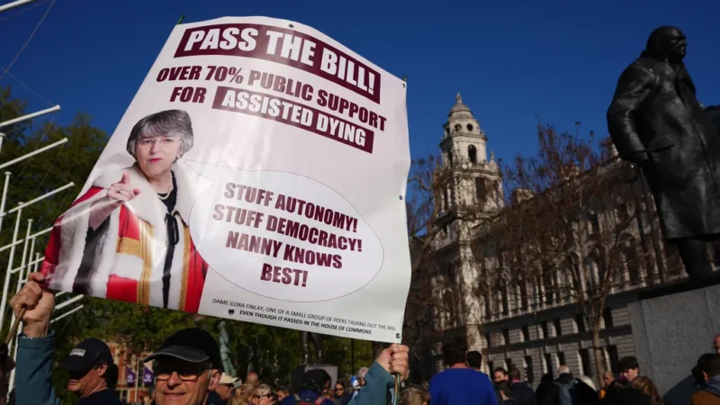 Le nombre d&rsquo;amendements déposés pour bloquer la loi sur la fin de vie au Royaume-Uni