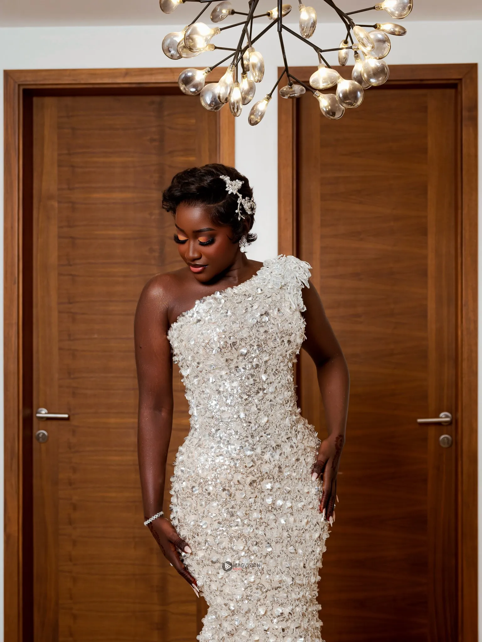 (Photos) Mariage de la femme de Mario Mbaye : le nombre exact de tenues visibles sur les clichés