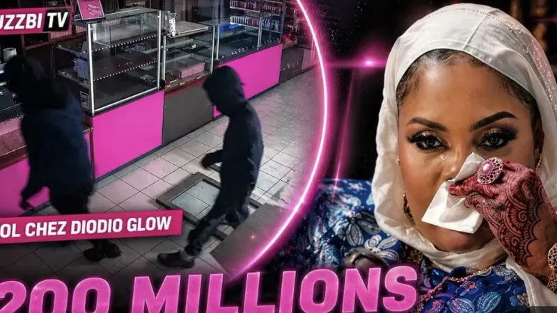 Diodio Glow Skin devant le tribunal et le montant présumé du vol sur deux ans