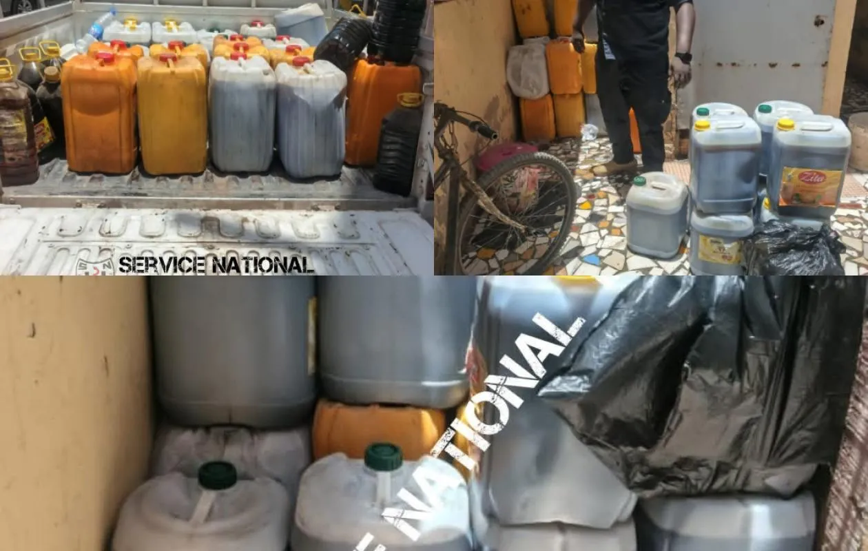 Dakar : 1 325 litres d’huiles usagées saisis et la version avancée par le suspect