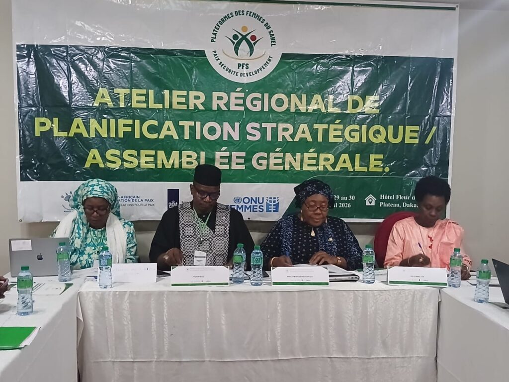 Crises au Sahel : les priorités que la Plateforme des Femmes veut fixer à Dakar