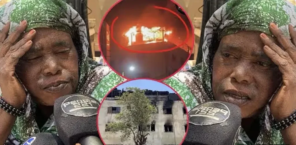 (Vidéo) Incendie au marché Sandaga : le récit d’une commerçante sur les minutes de panique