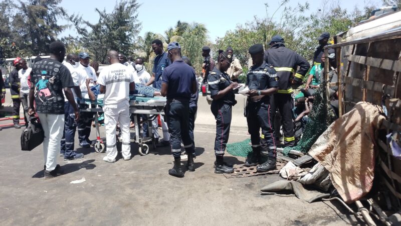 Drame sur l&rsquo;autoroute: un policier tué et un autre gravement blessé près de l&rsquo;école Mariama Niasse