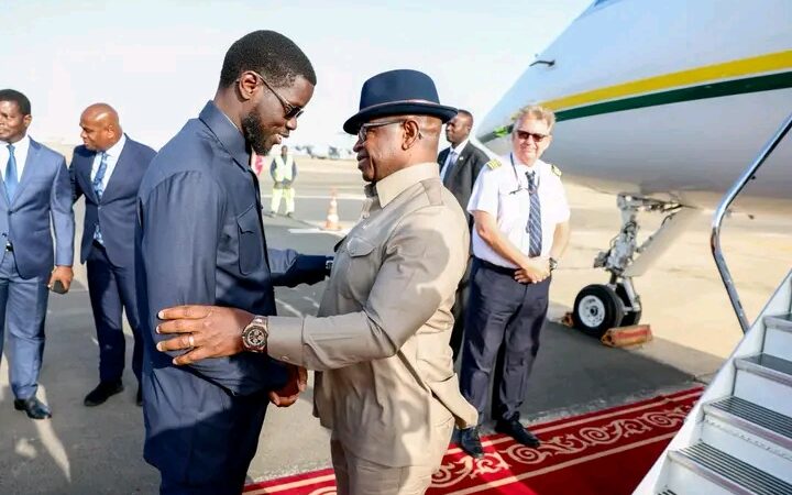 Audience au Palais : Diomaye Faye reçoit le président en exercice de la CEDEAO