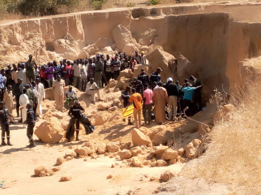 Tivaouane : Trois enfants meurent dans l’éboulement d’une carrière de sable à Thiep Ndiaye