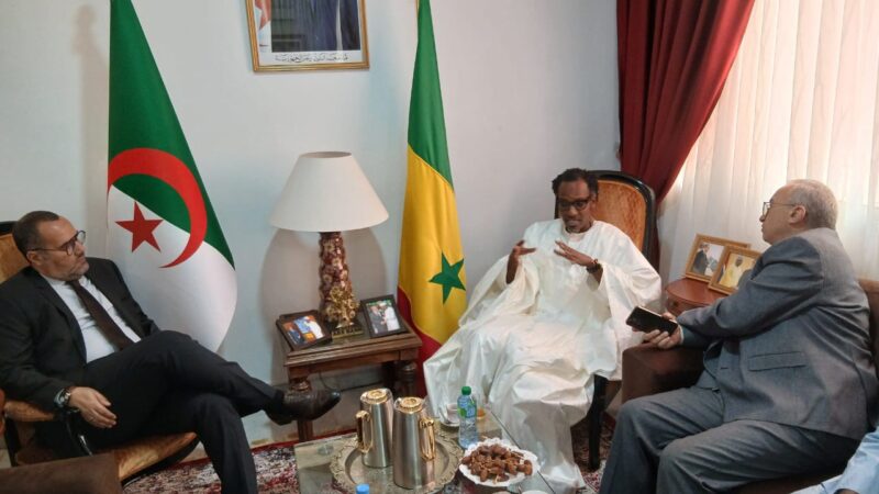 Décès de l’ancien président algérien : Condoléances du Khalife général des Khadres…(photos)