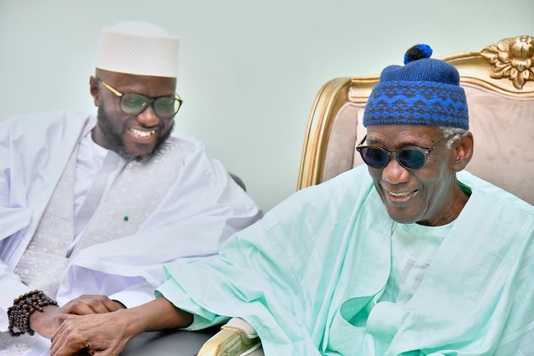 Ziarra générale de Tivaouane : El Malick Ndiaye chez Serigne Babacar Sy Abdou…(photos)