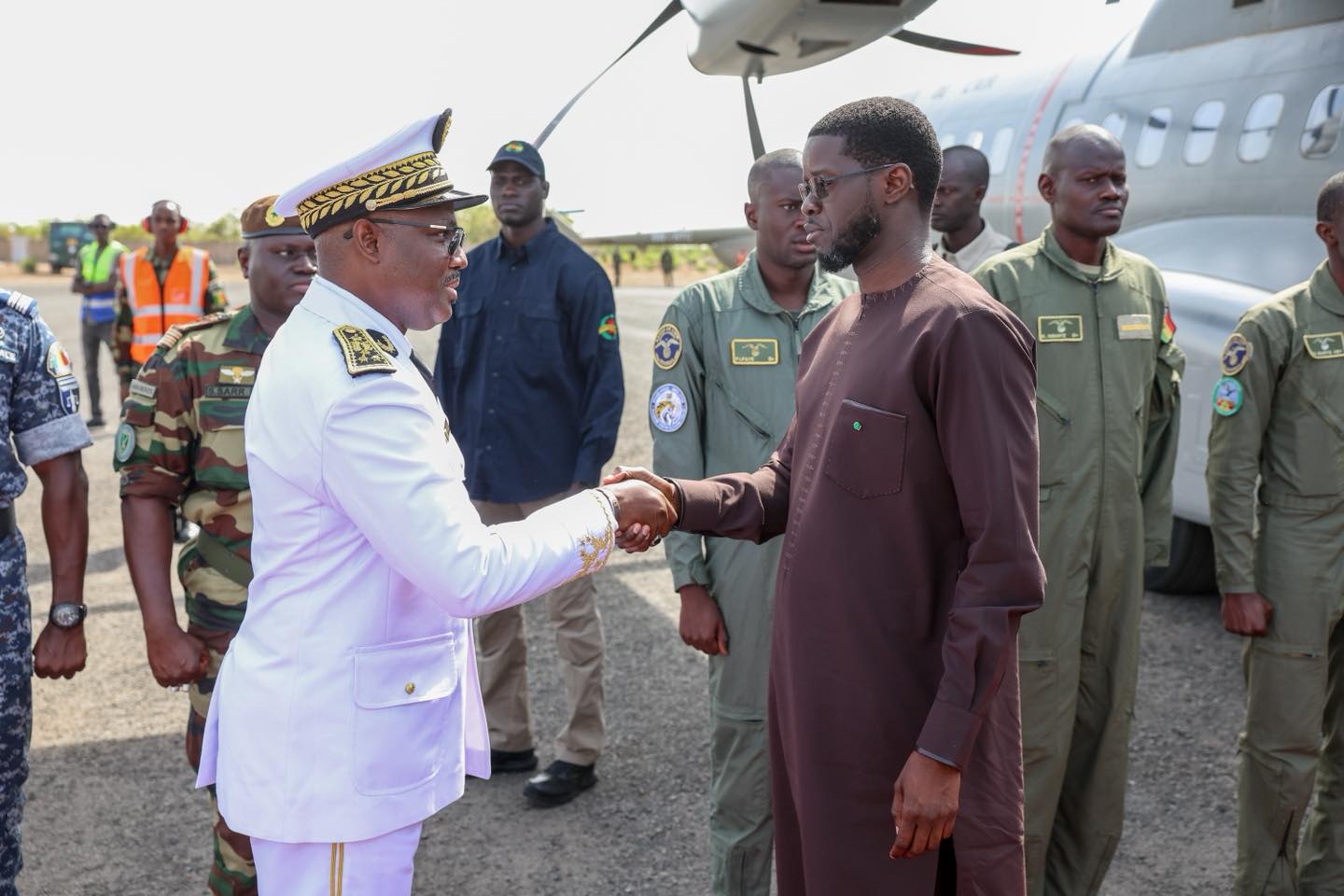 Tournée économique : Le président Bassirou Diomaye Faye démarre sa visite dans la région de Kolda (Photos)