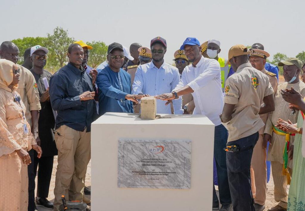 Kolda : Diomaye Faye lance les travaux de la Zone aménagée pour l’investissement (ZAI) de Médina Yoro Foulah