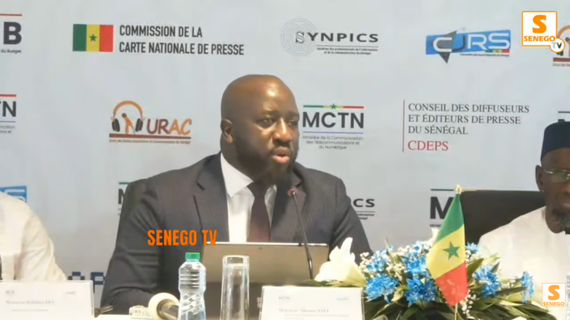 Aide à la Presse : « Pour la première fois, critères, montants et bénéficiaires publiés », Ministre Alioune Sall (Senego TV)
