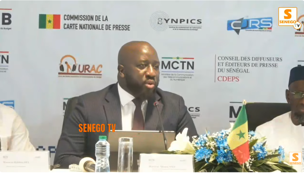 Aide à la Presse : « Pour la première fois, critères, montants et bénéficiaires publiés », Ministre Alioune Sall (Senego TV)