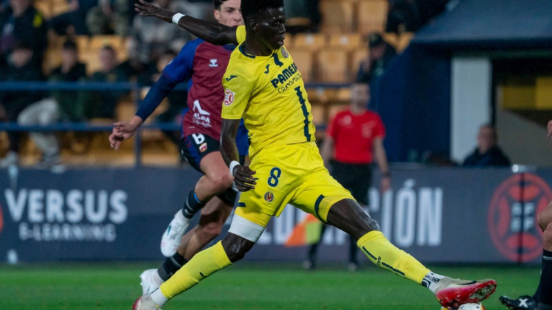 Villarreal : Alassane Diatta salué pour sa régularité et son impact défensif