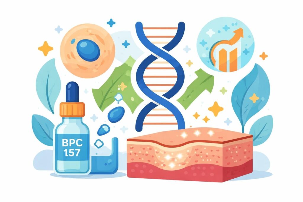 Analyse approfondie du BPC-157 : Perspectives de recherche sur les produits peptidiques oraux