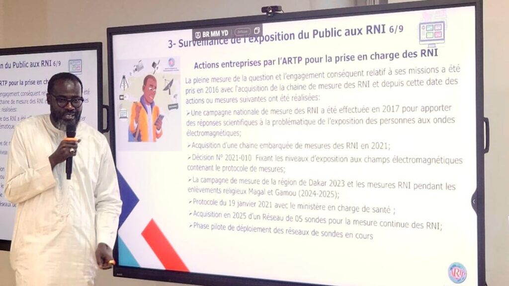 RNI : Ciré Seck rassure sur le contrôle de l’exposition aux ondes au Sénégal