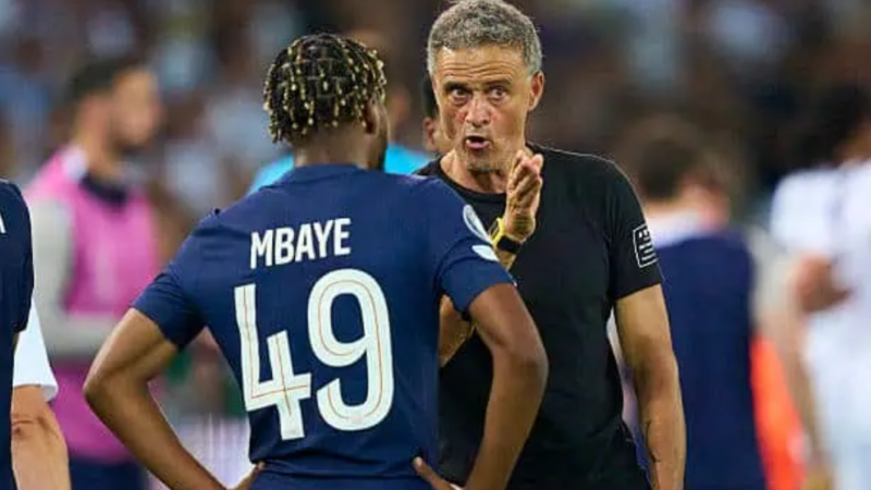 Luis Enrique sans détour sur Ibrahim Mbaye : « Je ne sais pas »