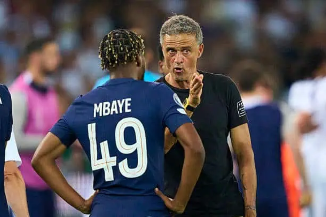 Luis Enrique sans détour sur Ibrahim Mbaye : « Je ne sais pas »