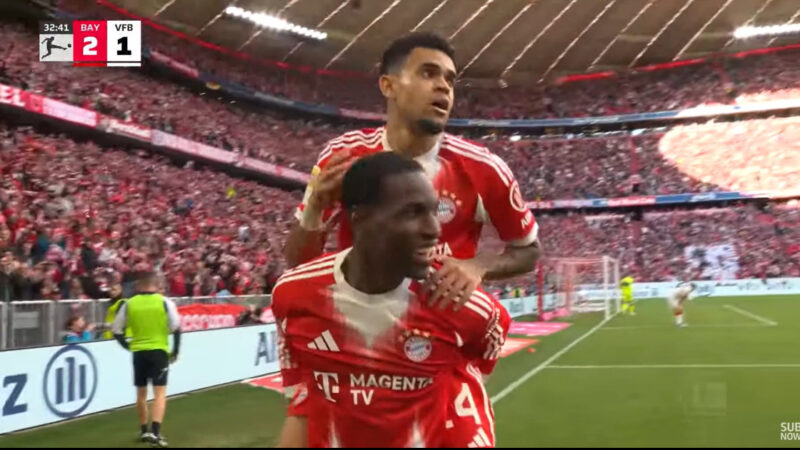 Bundesliga : Nicolas Jackson donne l’avantage au Bayern Munich contre Stuttgart (vidéo)