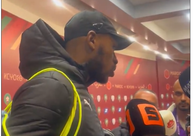 Ndangadef ? : Interpellé en wolof, Issa Diop préfère sourire, après le succès du Maroc