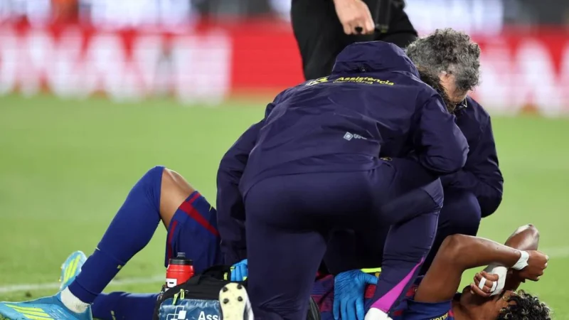 Blessure de Lamine Yamal : La durée d&rsquo;indisponibilité du barcelonais connue