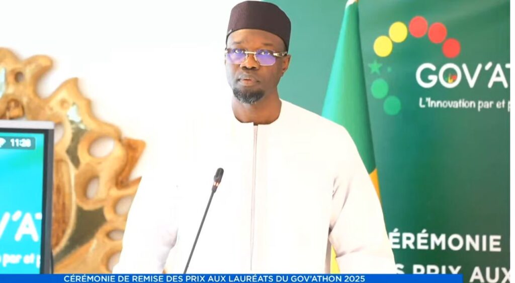 Gov'athon 2025 : Le message poignant d'Ousmane Sonko à la jeunesse (vidéo)