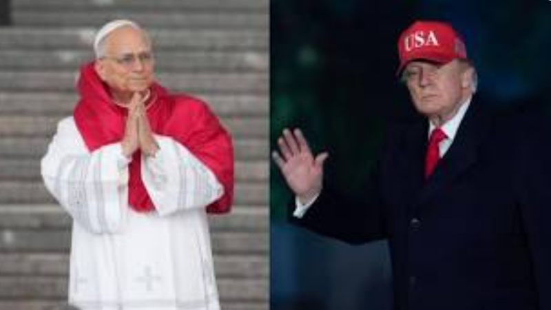 Le pape Léon XIV refuse d’entrer dans la polémique avec Donald Trump