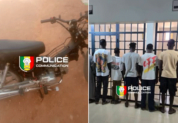 Nioro : un réseau de voleurs de motos  » Jakarta » démantelé par la police