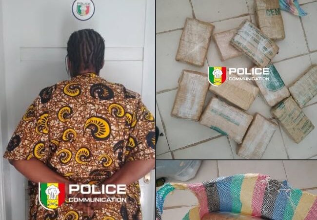 Rufisque : Une femme arrêtée avec onze kilogramme de chanvre indien