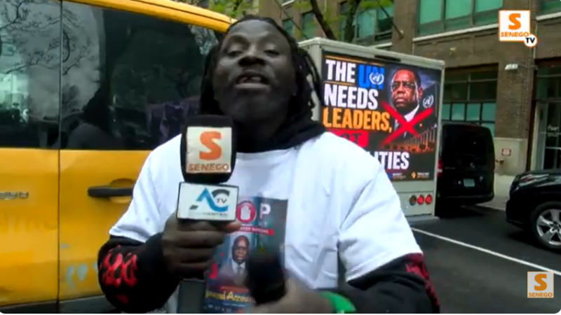 Sau Cana devant l&rsquo;ONU: « Nous sommes des victimes de Macky Sall » (Senego TV)