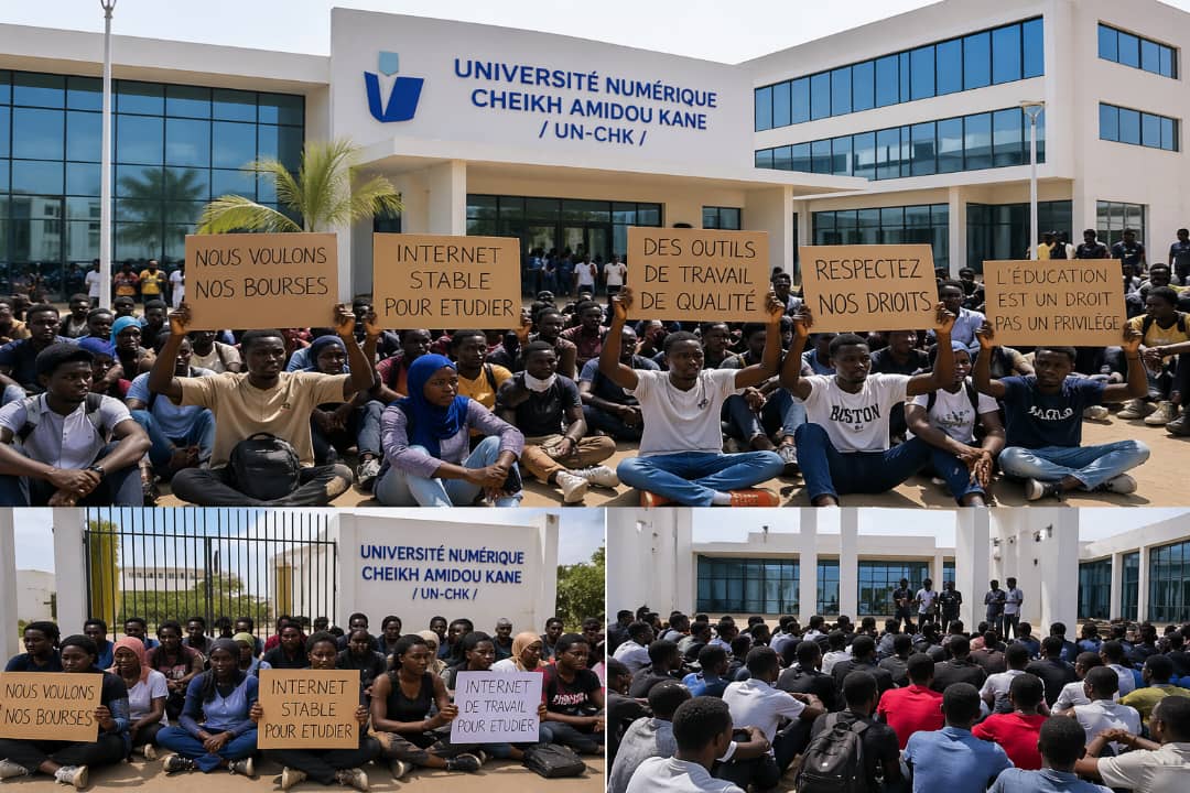 UN-CHK : « Un sentiment d’abandon, injustice persistante » : Les étudiants interpellent les autorités