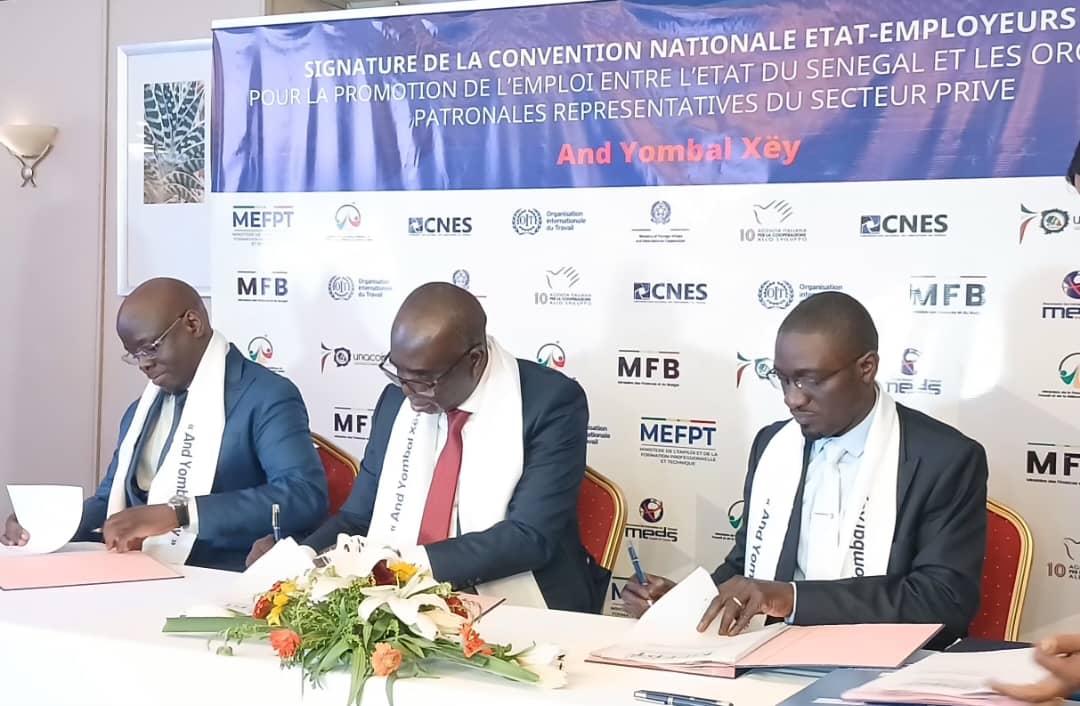 And Yombal Xëy : Une nouvelle alliance pour booster l’emploi au Sénégal
