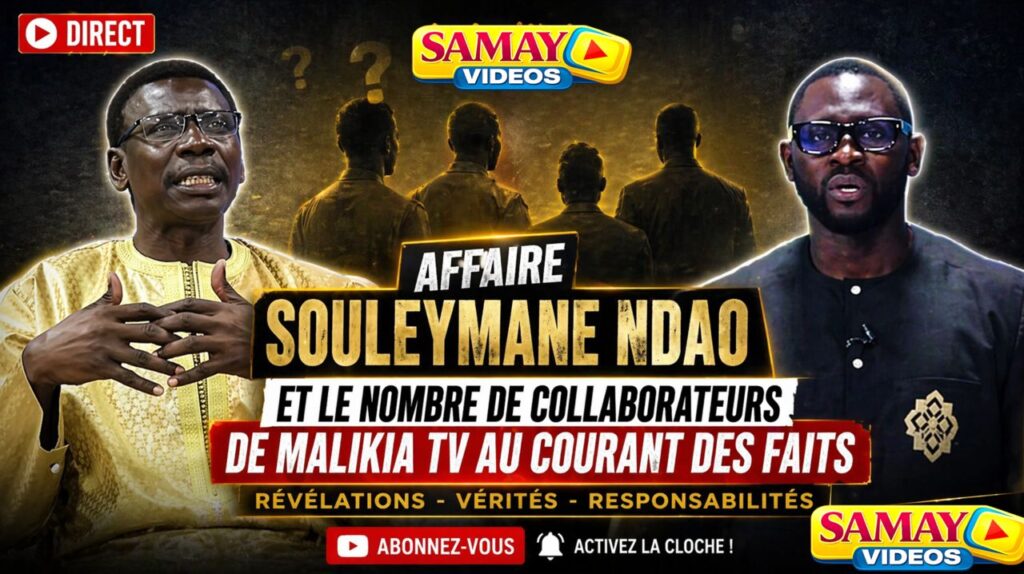 Affaire Souleymane Ndao de Malikia TV : les révélations explosives de Madiama Fall (Vidéo)