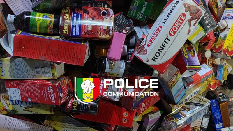 Drogue et faux médicaments : Importante saisie de 133 kg après une descente à Grand Yoff