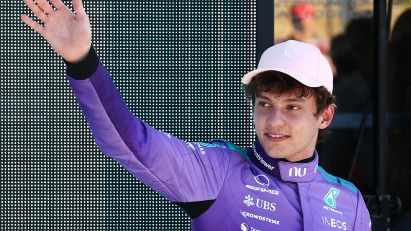 États-Unis : Kimi Antonelli en pole à Miami et l&rsquo;horaire avancé du Grand Prix
