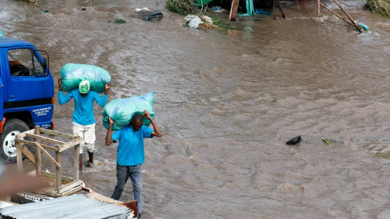 Kenya : le nouveau bilan des pluies meurtrières communiqué par la police