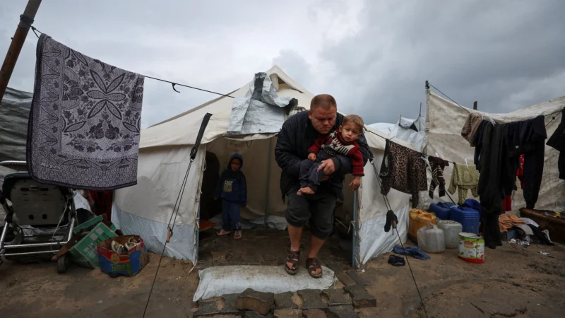 Palestine : 50 000 tentes déjà désinfectées à Khan Younès sur 200 000