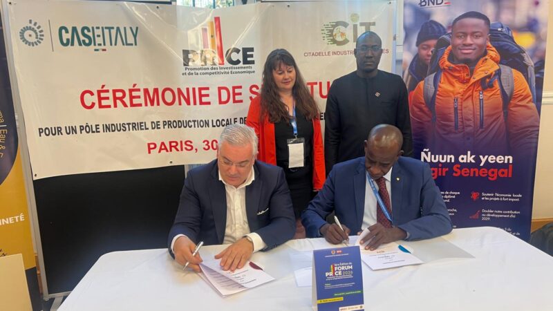 Matériaux de construction : un accord africano-européen signé pour Thiès