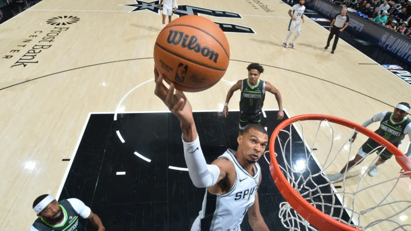 NBA, États-Unis : 38 points d’écart, les Spurs reviennent à hauteur de Minnesota