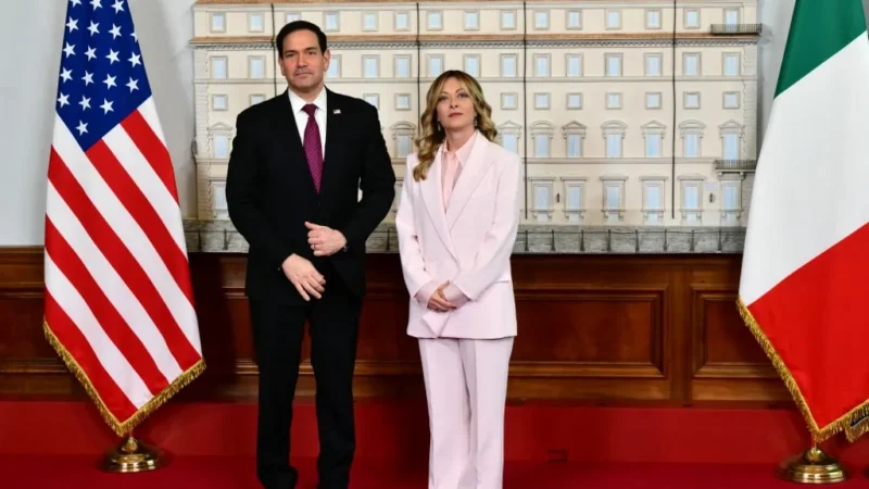 Italie : « Les États-Unis ont aussi besoin de l’Europe et de l’Italie », dit Tajani après sa rencontre avec Rubio