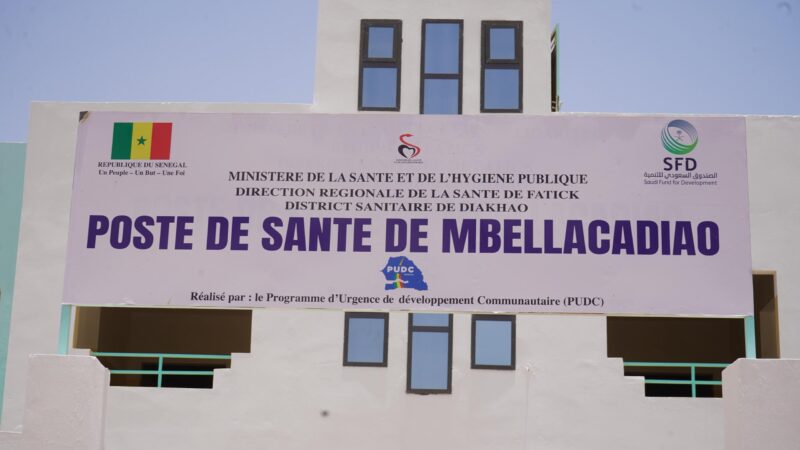 À Fatick, deux postes de santé inaugurés après un investissement de plus de 168 millionsüFA par site