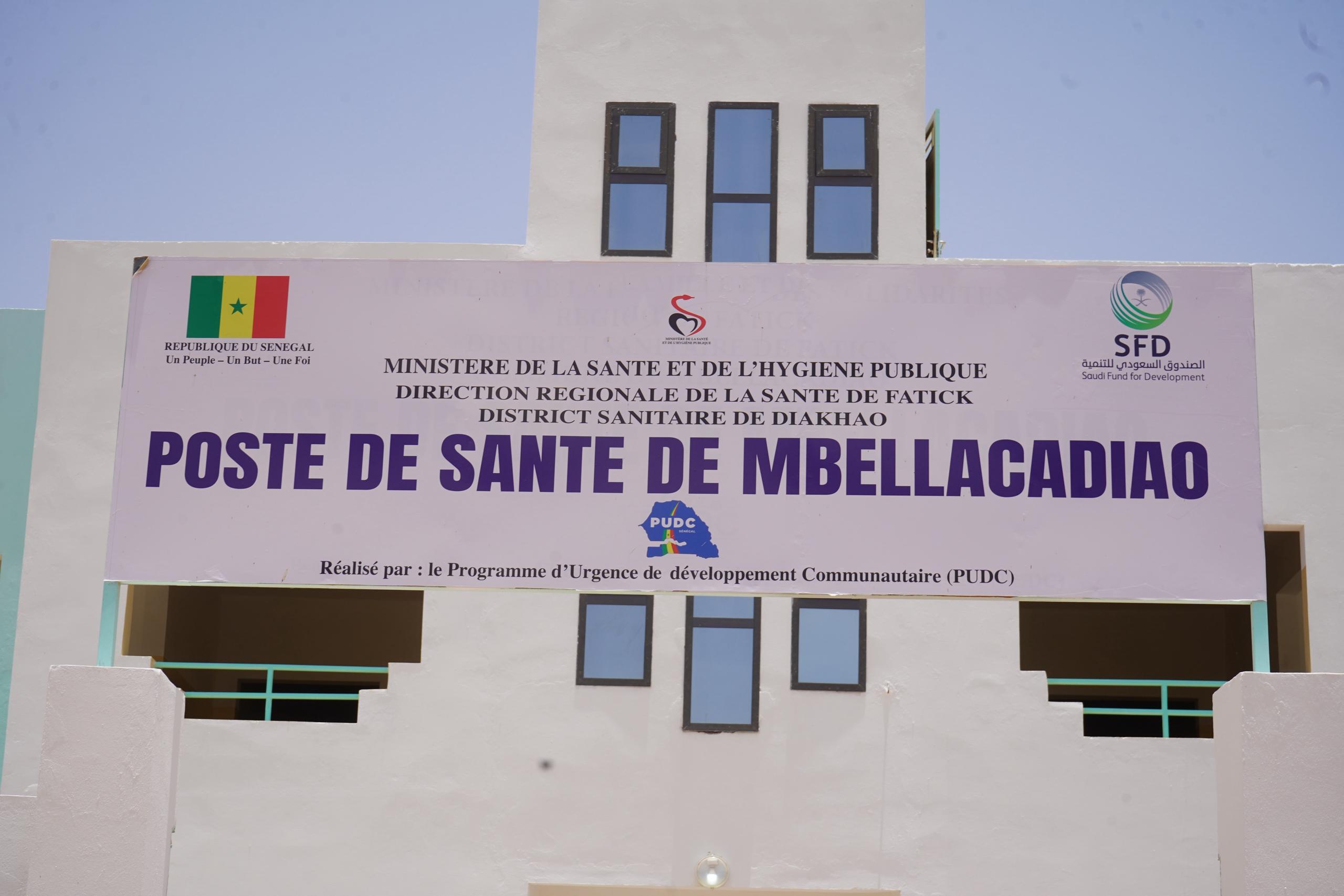 À Fatick, deux postes de santé inaugurés après un investissement de plus de 168 millionsüFA par site