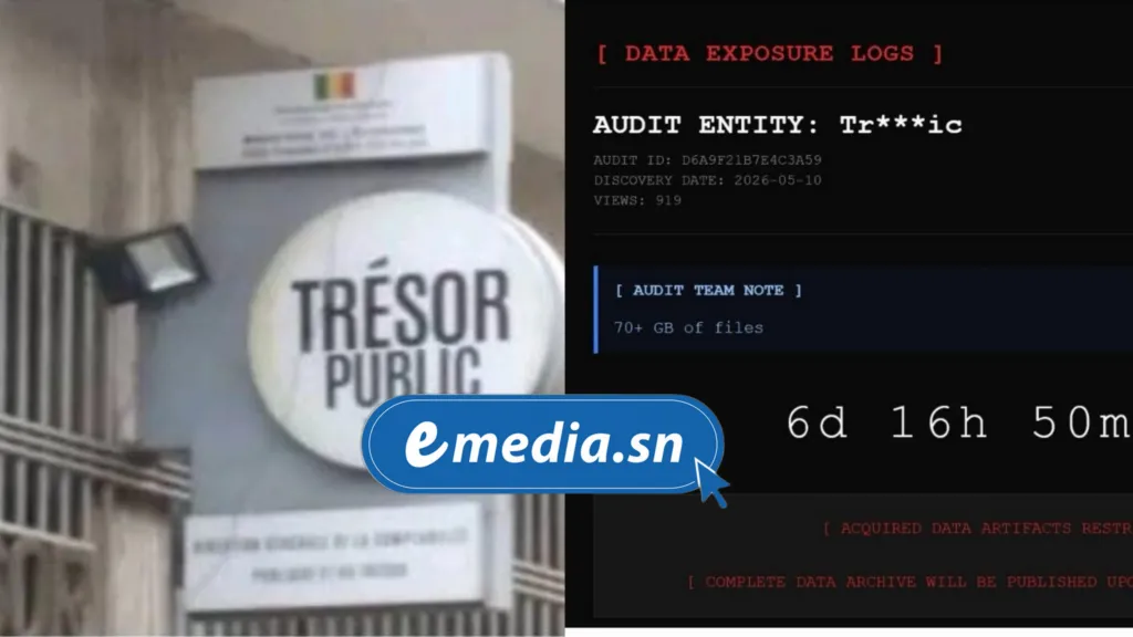 70 Go de données sur le dark web après une cyberattaque visant le Trésor public