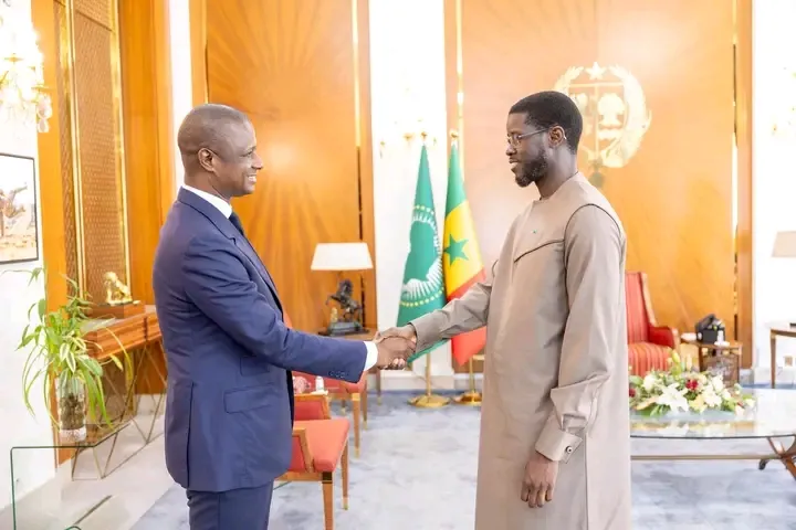 Dialogue national : Antoine Félix Abdoulaye Diome à sa sortie d’audience