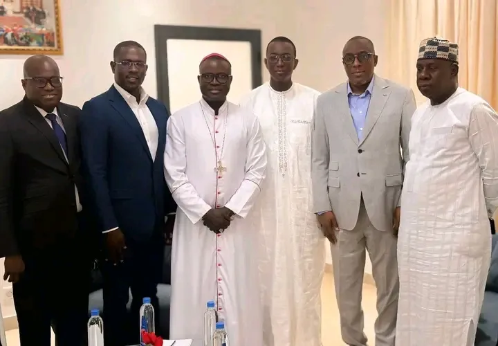 Pèlerinage marial de Popenguine : Amadou Ba en visite chez Monseigneur André Guèye