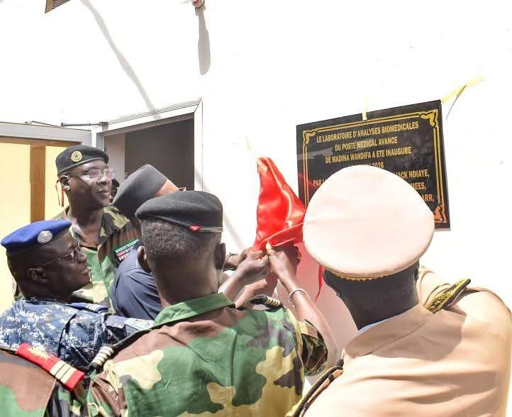 Bounkiling : Un nouveau laboratoire biomédical inauguré au poste médical avancé de Madina Wandifa