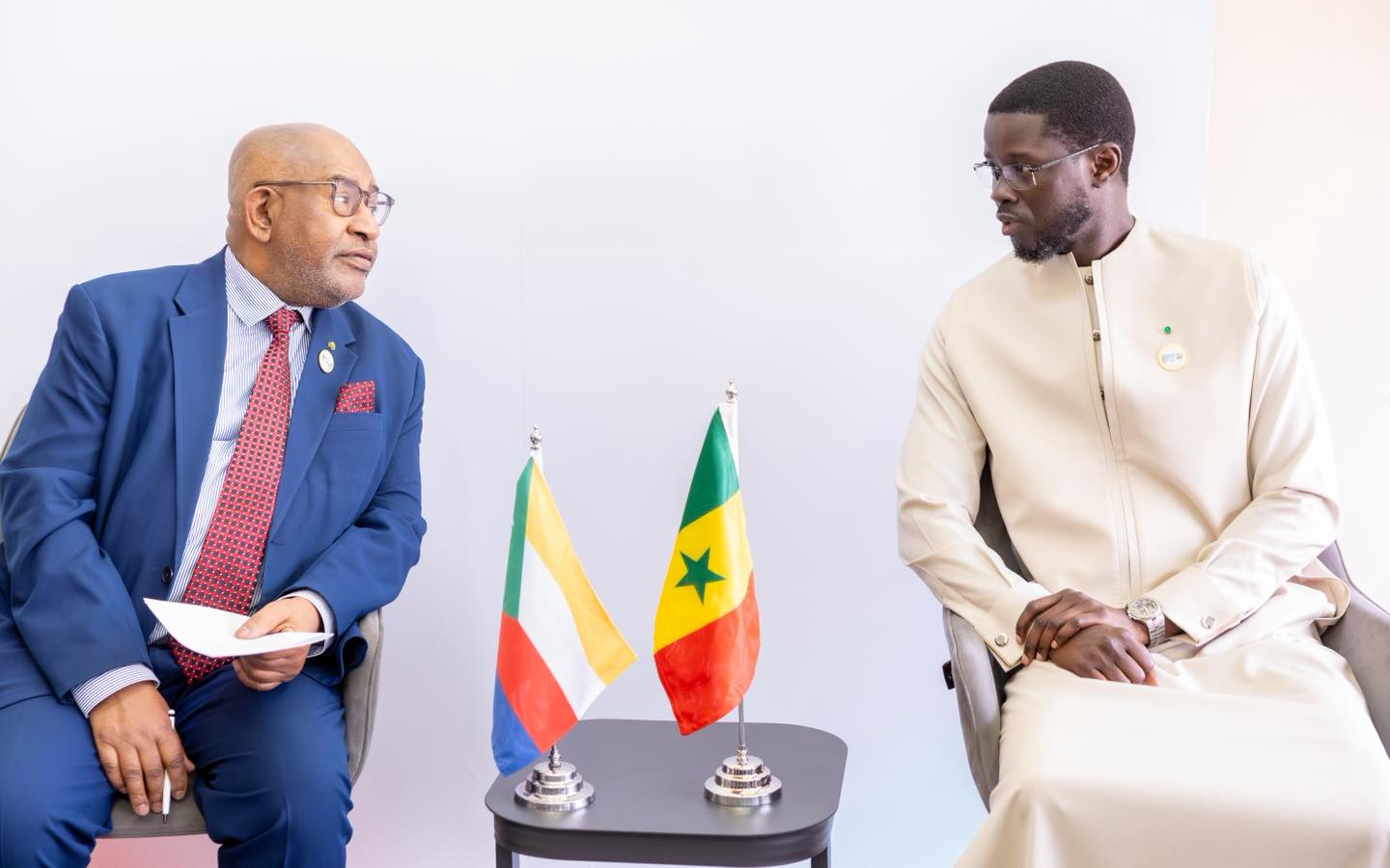 Sommet Africa Forward : Bassirou Diomaye Faye et Azali Assoumani réaffirment les liens entre le Sénégal et les Comores