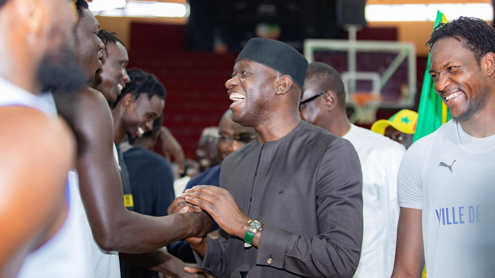 Final Eight de la BAL : Le maire Abass Fall apporte son soutien à l’ASC Ville de Dakar