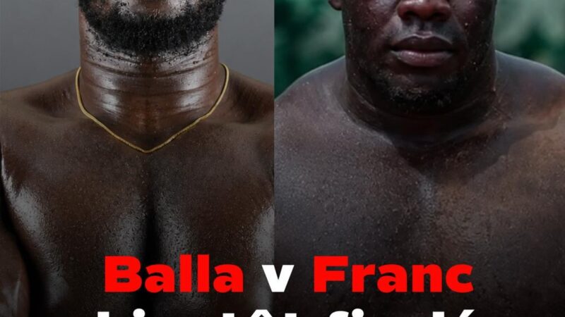 Le combat Franc – Balla Gaye 2 en très bonne voie pour novembre
