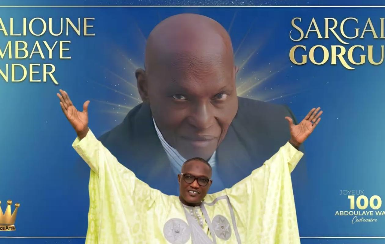Alioune Mbaye Nder ressort sa chanson de 2007 pour honorer le centenaire de Wade